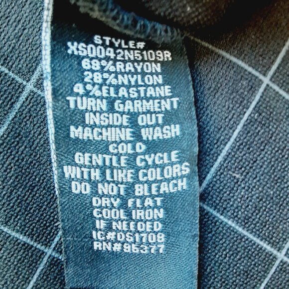 NEW Sanctuary Midi Pencil Skirt in Black Grid Medium - Picture 8 of 9